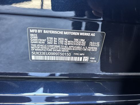 Certified 2024 BMW X5 M60i AWD/4WD image 35