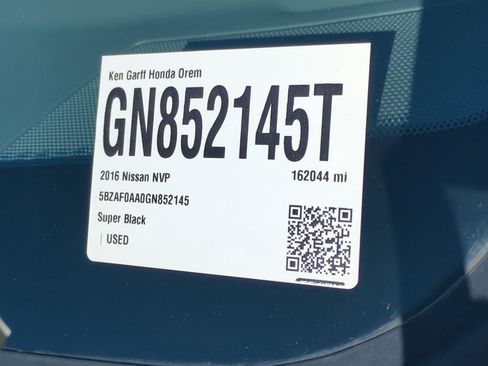 Used 2016 Nissan NV 3500 SL image 33