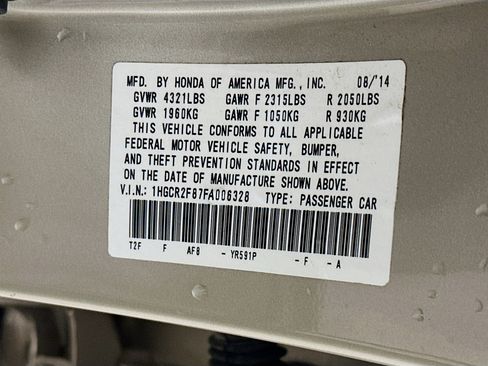 Used 2015 Honda Accord EX-L image 12
