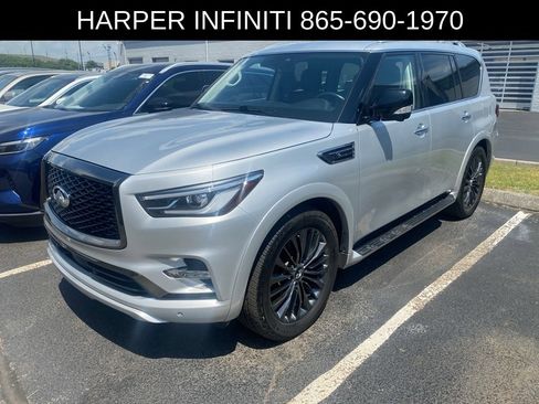 Used 2021 INFINITI QX80 Premium Select w/ Cargo Package image 1