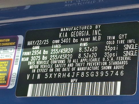 New 2025 Kia Sorento EX image 18