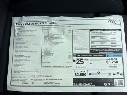 New 2025 Audi Q5 Premium Plus image 33