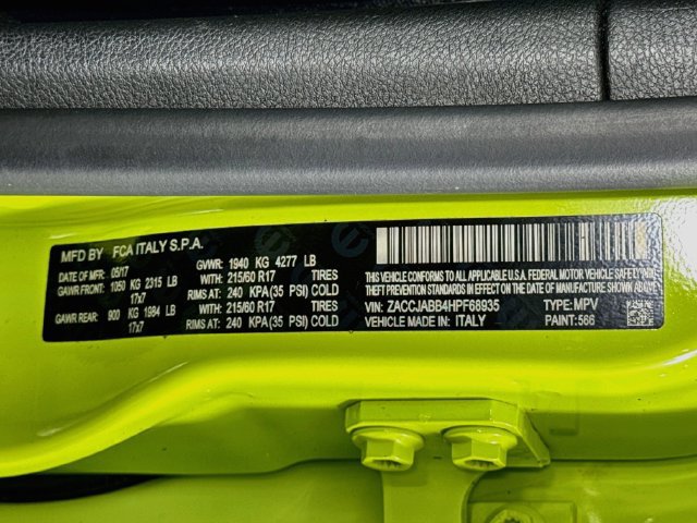 Used 2017 Jeep Renegade Latitude w/ Popular Equipment Group FWD image 34