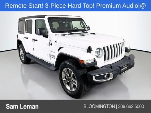 Used 2022 Jeep Wrangler Unlimited Sahara AWD/4WD image 1