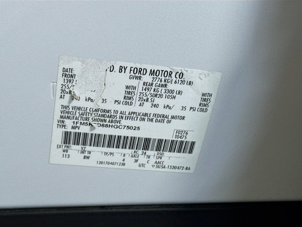 Used 2017 Ford Explorer XLT w/ Equipment Group 202A FWD image 39