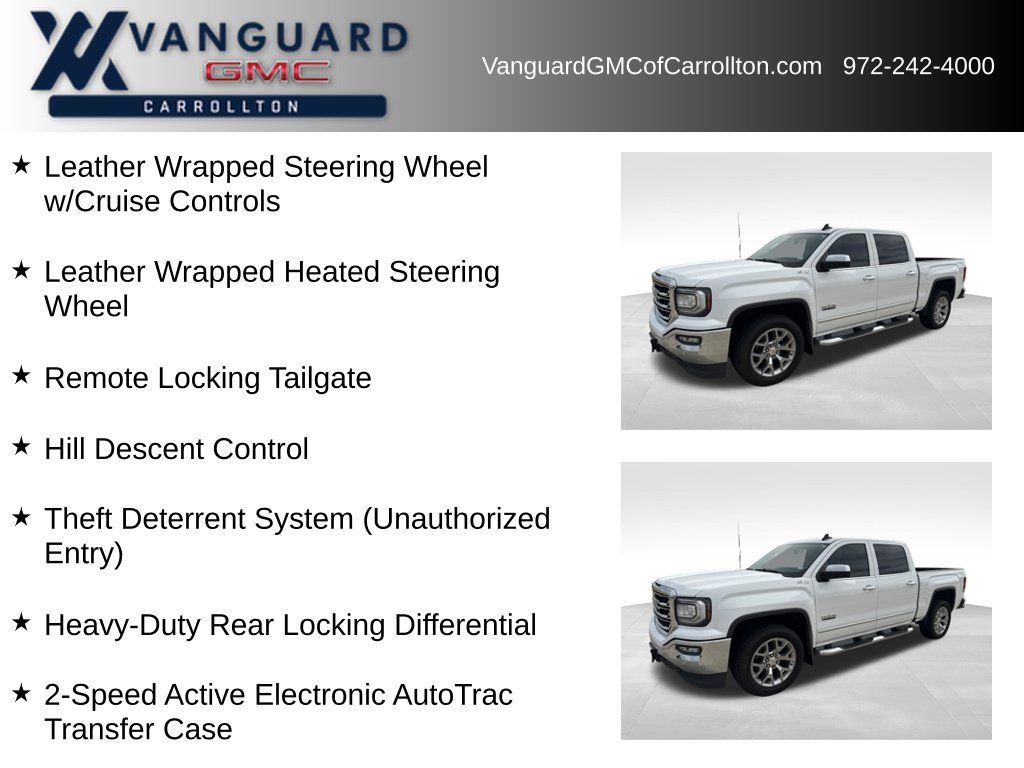 Used 2018 GMC Sierra 1500 SLT w/ Texas SLT Premium Package AWD/4WD image 7