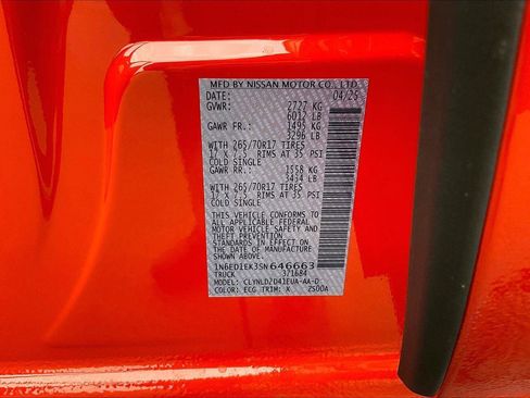 New 2025 Nissan Frontier PRO-4X image 14