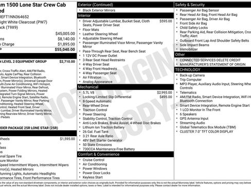 Used 2022 RAM 1500 Lone Star RWD image 40