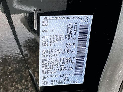 Certified 2025 Nissan Murano SV image 33