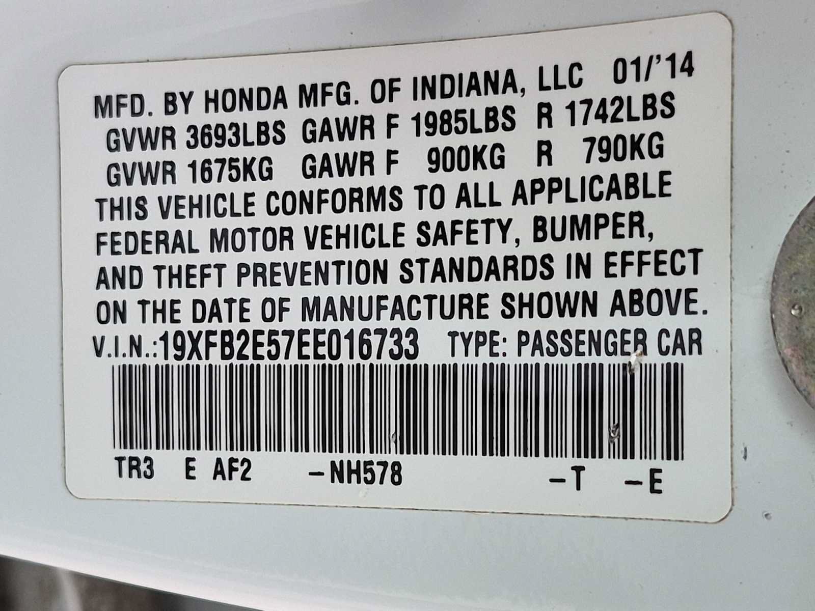 Used 2014 Honda Civic LX image 32
