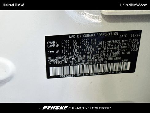 Used 2023 Subaru Ascent Limited w/ Technology Package AWD/4WD image 23