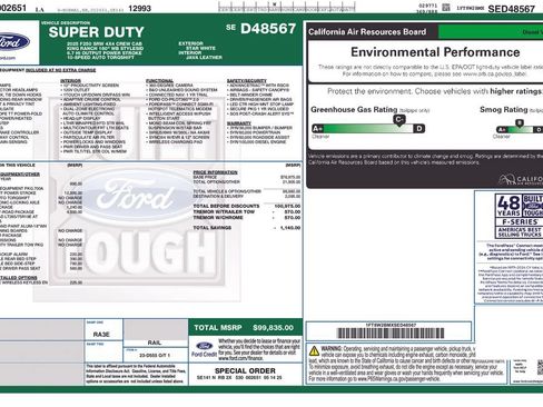 Used 2025 Ford F250 King Ranch w/ Tremor Off-Road Package AWD/4WD image 2