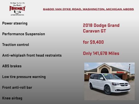 Used 2018 Dodge Grand Caravan GT FWD image 15