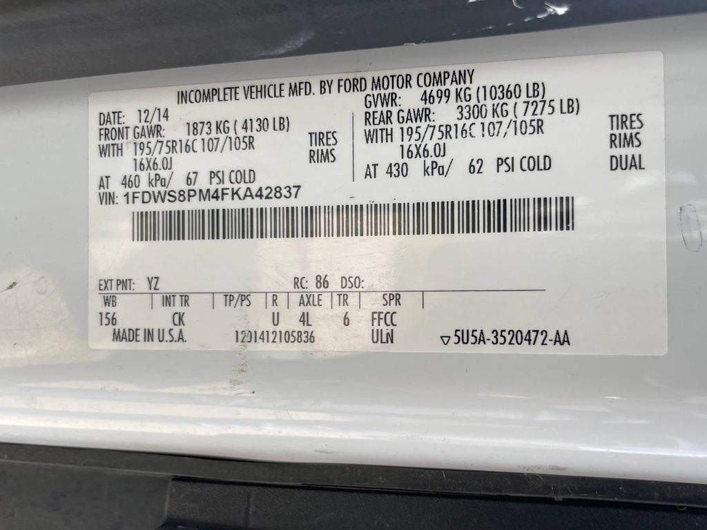 Used 2015 Ford Transit 350 156 DRW w/ Exterior Upgrade Package RWD image 36