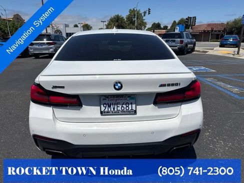 Used 2021 BMW M550i xDrive w/ Executive Package AWD/4WD image 8