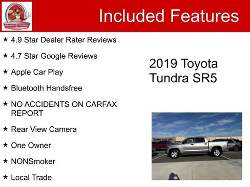 Used 2019 Toyota Tundra SR5 image 5