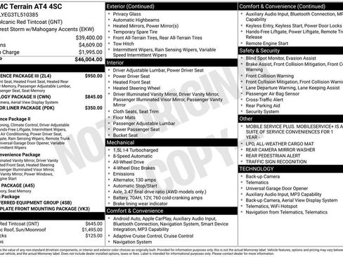 New 2026 GMC Terrain AT4 w/ Convenience Package III AWD/4WD image 47