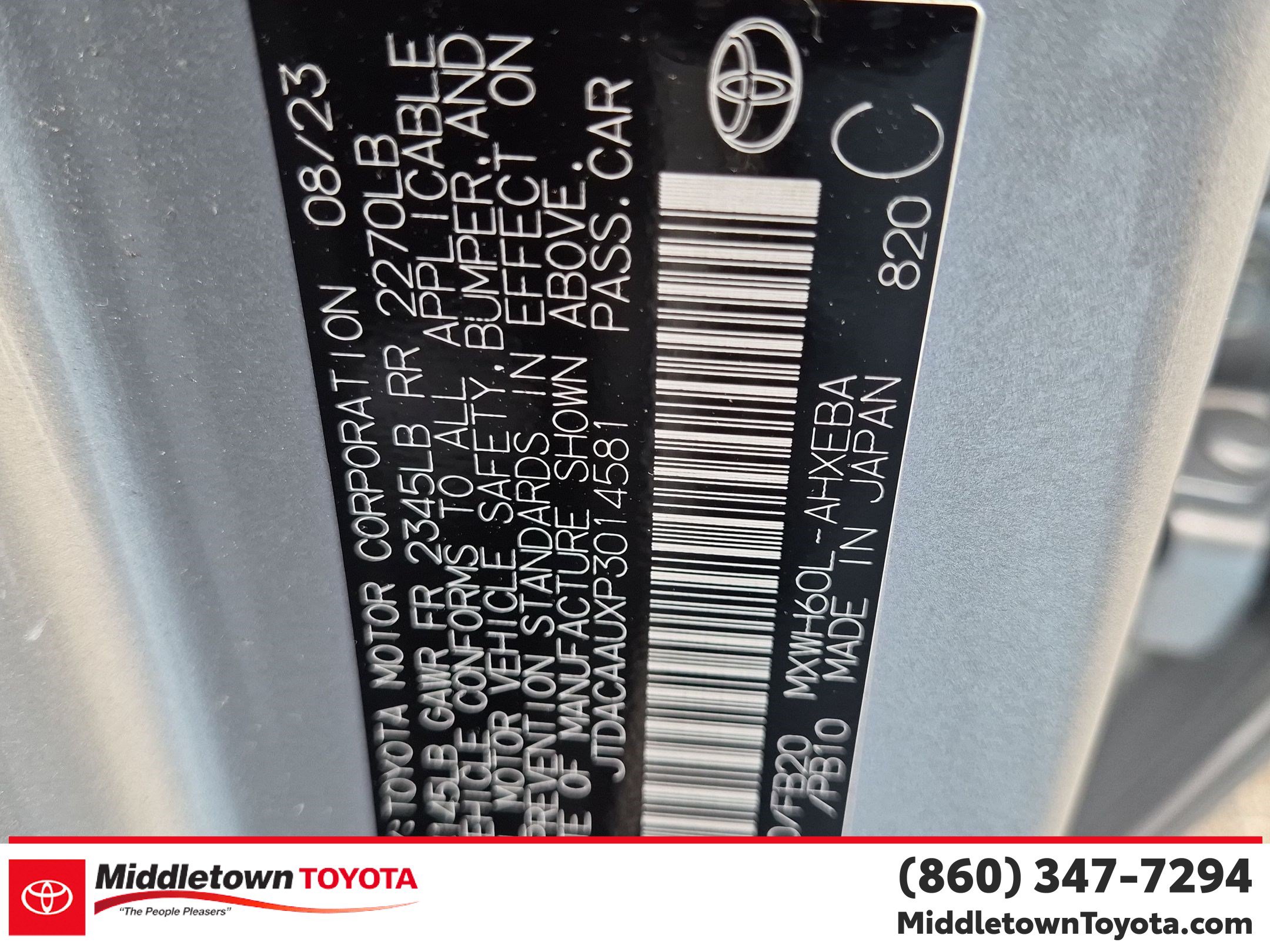 Certified 2023 Toyota Prius LE FWD image 37