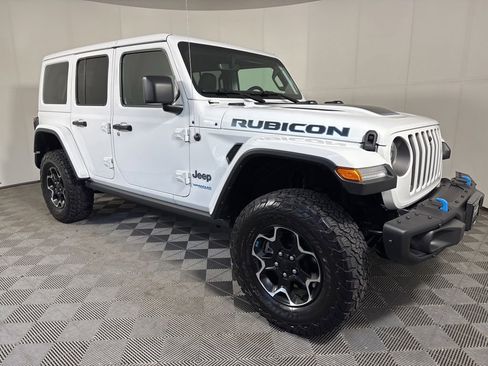 Used 2021 Jeep Wrangler Unlimited Rubicon 4xe w/ Steel Bumper Group AWD/4WD image 10