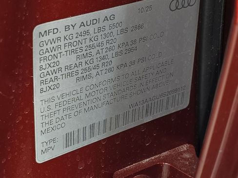 New 2025 Audi Q5 Prestige image 35