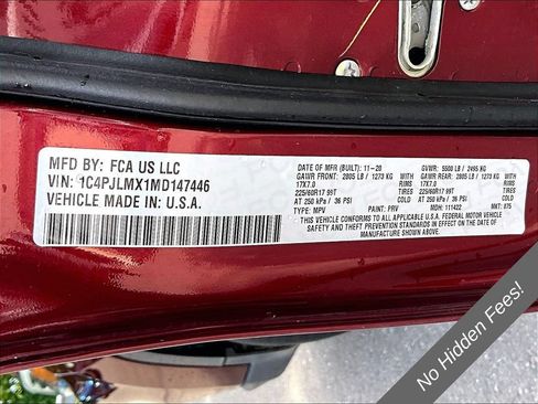 Used 2021 Jeep Cherokee Latitude Lux FWD image 30