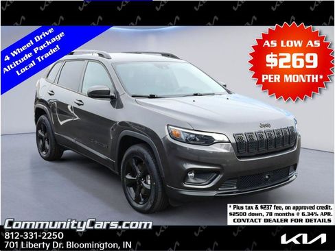 Used 2021 Jeep Cherokee Latitude Plus AWD/4WD image 1
