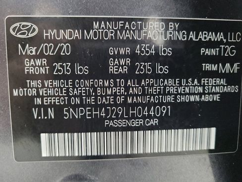 Used 2020 Hyundai Sonata Limited image 33