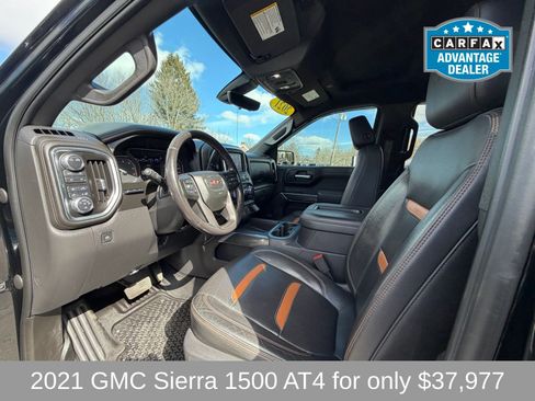 Used 2021 GMC Sierra 1500 AT4 w/ Technology Package AWD/4WD image 11