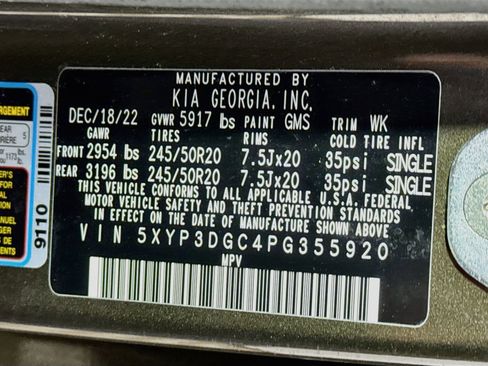 Used 2023 Kia Telluride EX w/ EX Captain's Chair Package AWD/4WD image 30