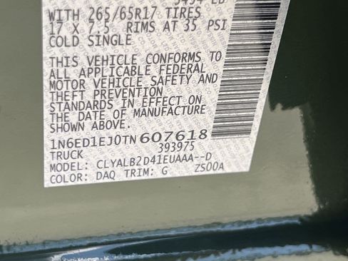 New 2026 Nissan Frontier SV w/ All-Weather Content Package image 15