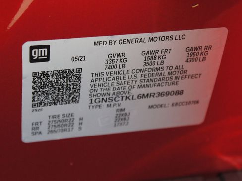 Used 2021 Chevrolet Tahoe High Country image 28