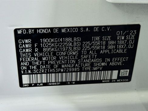 Used 2023 Honda HR-V Sport image 40