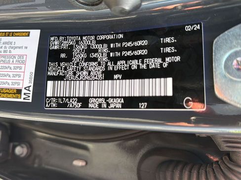 Certified 2024 Toyota 4Runner Limited AWD/4WD image 45