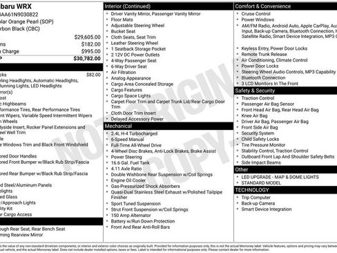 Used 2022 Subaru WRX image 6