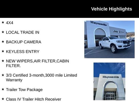 Used 2019 Ford Ranger XLT w/ Equipment Group 301A Mid image 2