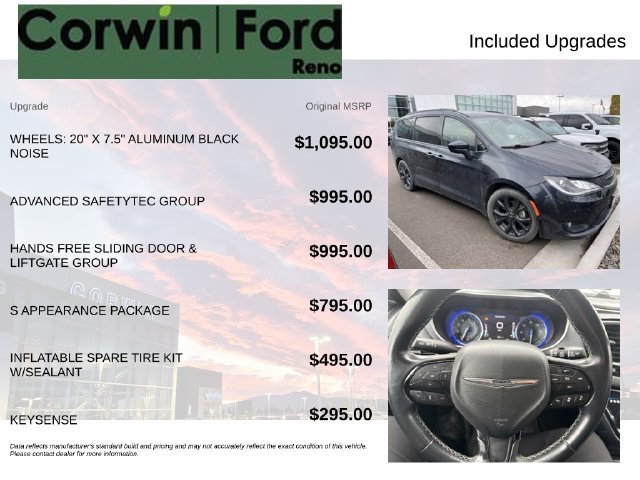 Used 2020 Chrysler Pacifica Touring-L Plus FWD image 3