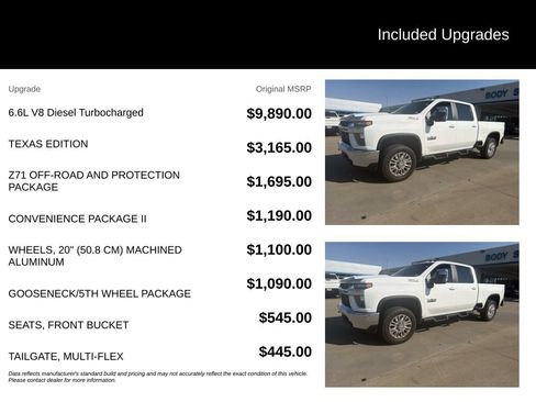 Used 2023 Chevrolet Silverado 2500 LT w/ Texas Edition AWD/4WD image 5