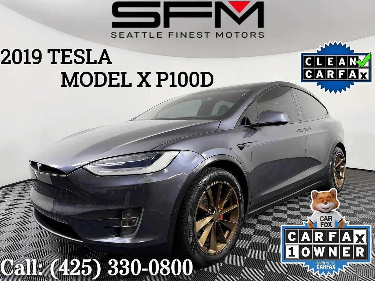 Used 2019 Tesla Model X P100D AWD/4WD image 1