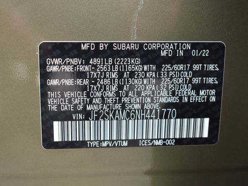 Used 2022 Subaru Forester Wilderness AWD/4WD image 35