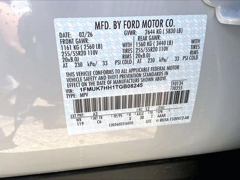 New 2026 Ford Explorer Platinum image 20