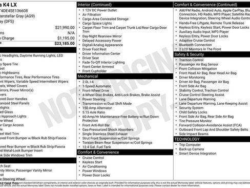 Used 2025 Kia K4 LX image 5