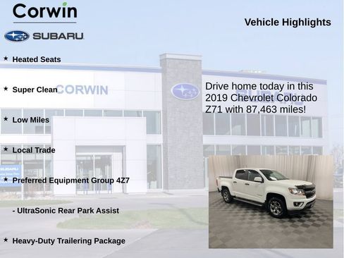 Used 2019 Chevrolet Colorado Z71 AWD/4WD image 6