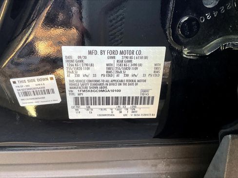 Used 2021 Ford Explorer ST w/ Equipment Group 401A image 59