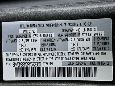 Used 2023 MAZDA CX-30 AWD 2.5 S w/ Select Package image 12