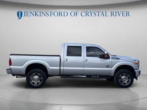 Used 2014 Ford F350 Platinum w/ Snow Plow Prep Package AWD/4WD image 2