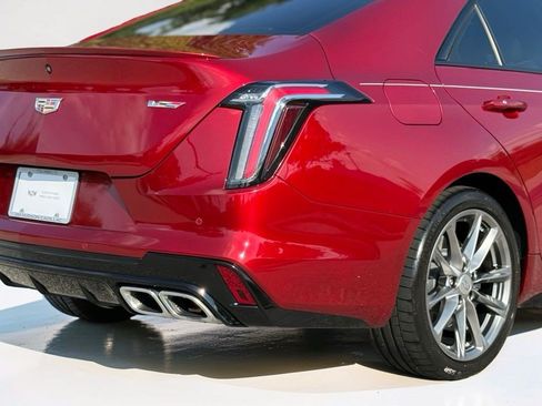 Certified 2024 Cadillac CT4 V w/ Navigation Package RWD image 19
