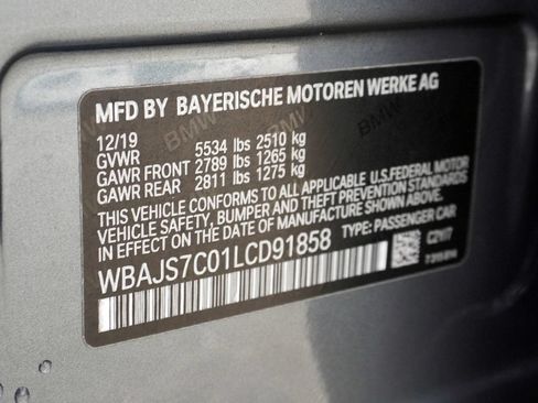Used 2020 BMW M550i xDrive w/ Premium Package AWD/4WD image 51