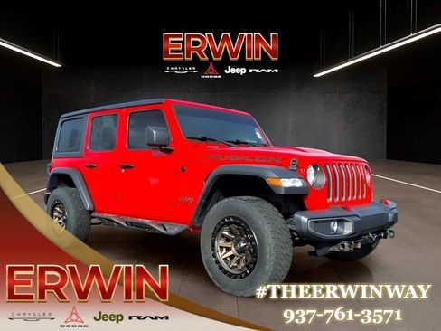 Certified 2021 Jeep Wrangler Unlimited Rubicon AWD/4WD image 1