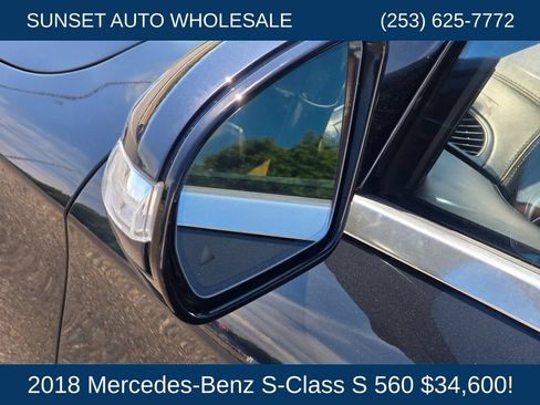Used 2018 Mercedes-Benz S 560 Sedan w/ Premium Package image 28