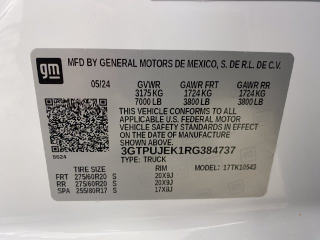 Certified 2024 GMC Sierra 1500 Elevation AWD/4WD image 31